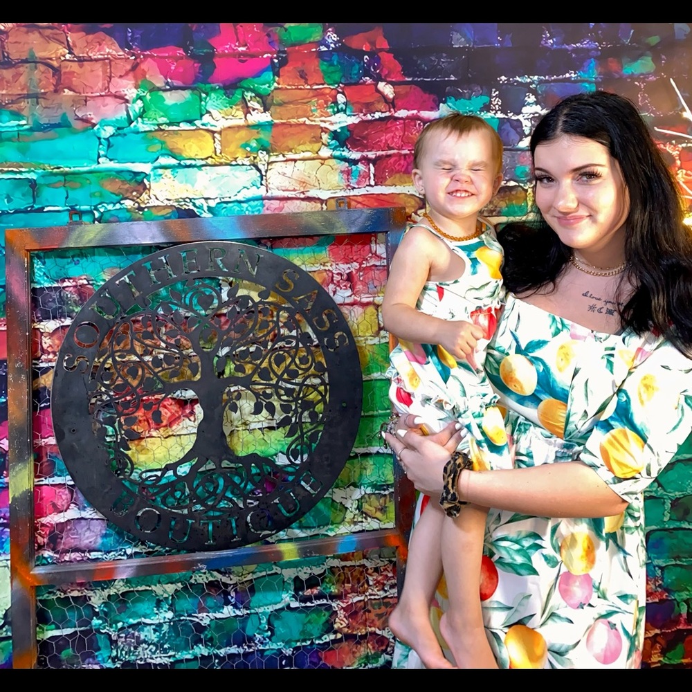 Mommy and me bundle (1 adult & 1 child) matching summer dresses